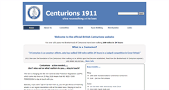 Desktop Screenshot of centurions1911.org.uk
