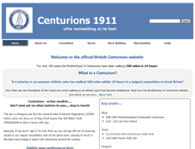 Tablet Screenshot of centurions1911.org.uk